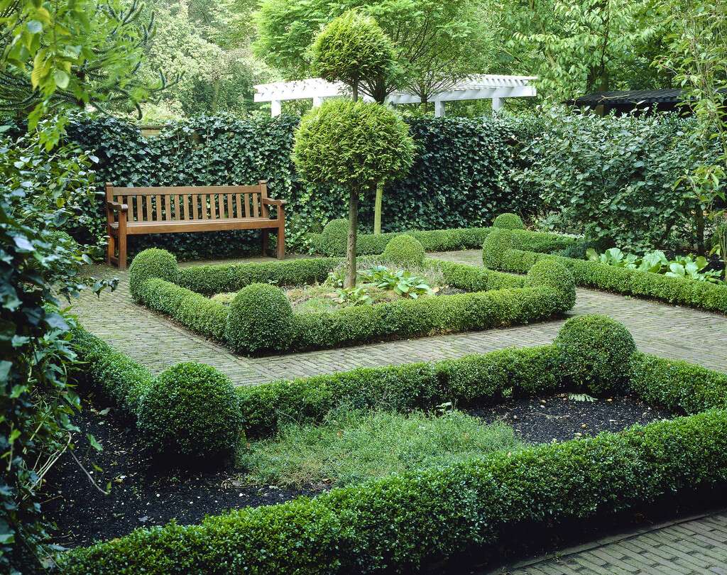 Formal garden design